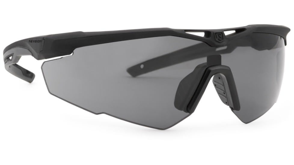 Revision Stingerhawk Deluxe Kits, Lens Yellow, Clear and Smoke, Frame Black, Large, 4-0152-0035