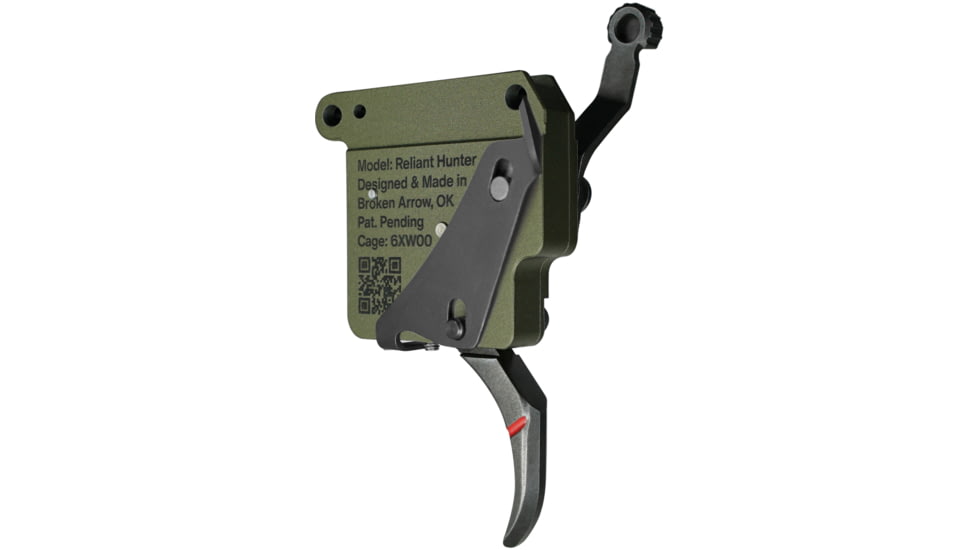 RISE Armament Reliant Hunter Rem 700 Drop-In Trigger With Bolt Release, Green/Black, RA-740-BC