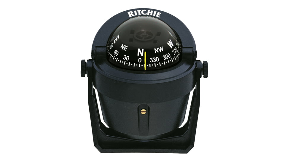 Ritchie B-51 Explorer Compass - Bracket Mount - Black 10354