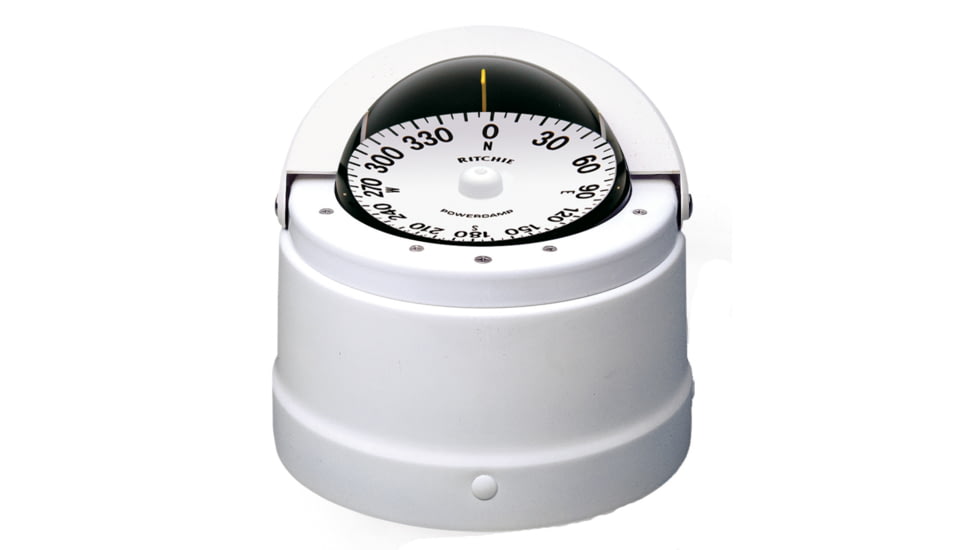 Ritchie DNW-200 Navigator Compass - Binnacle Mount - White 17029