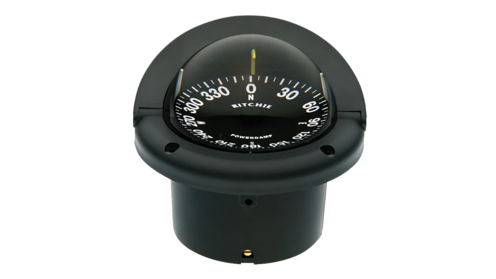Ritchie HF-742 Helmsman Compass - Flush Mount - Black 10360