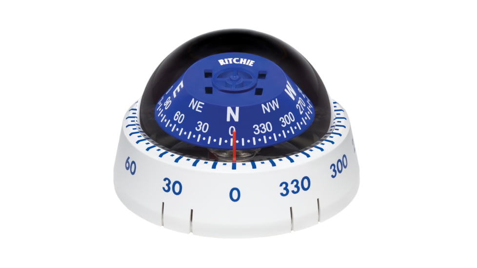 Ritchie XP-99W Kayaker Compass - Surface Mount - White 36542