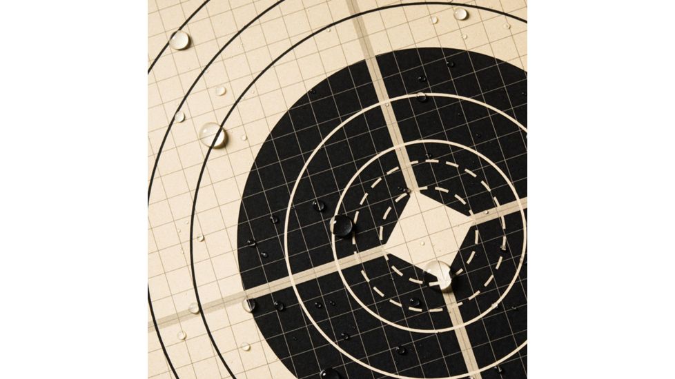 Rite in the Rain 25 Meter Zeroing Paper Target, MOA, 100 Sheets, Tan RR 9126
