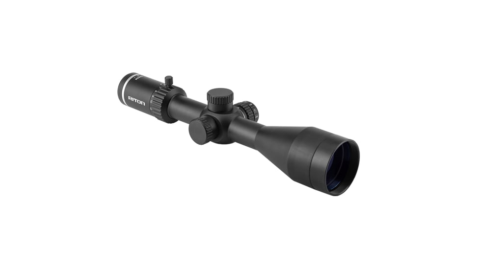 Riton Optics 3 Primal 3-12x56mm Rifle Scope, 30mm Tube, Second Focal Plane, RDH Illuminated, MOA, Black, 3P312ASI23