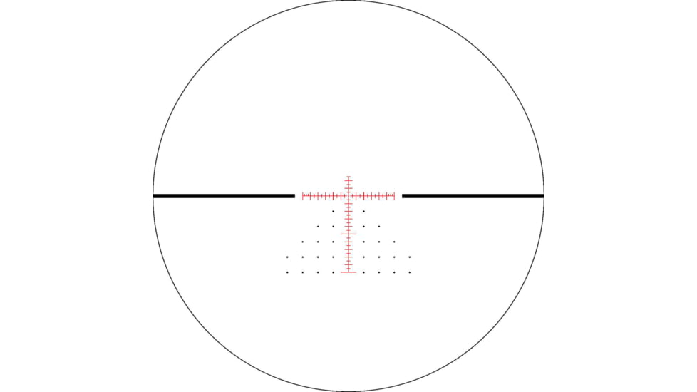 Riton Optics 3 Primal 3-18x50mm Rifle Scope, 30mm Tube, First Focal Plane, LRH Illuminated, Mil Rad, Black, 3P318LFI23