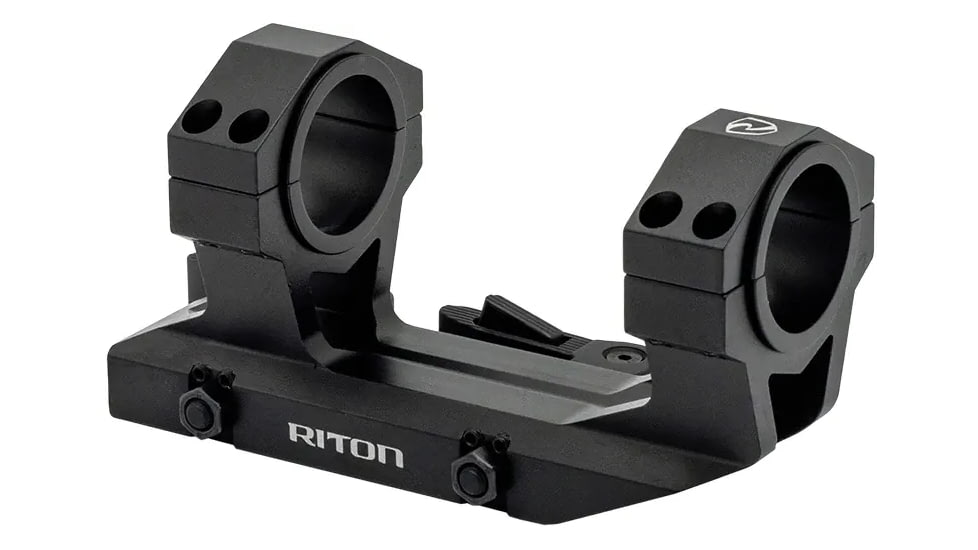 Riton Optics QD Cantilever Riflescope Mount, 34mm, 1.79in, Black, X34QD