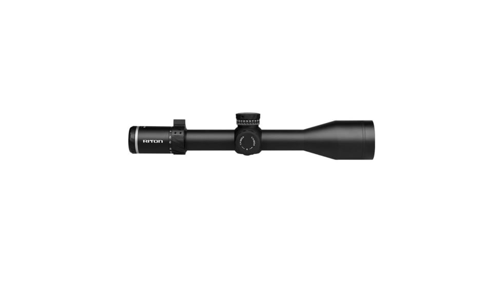 Riton Optics 7 Conquer 4-32x56mm Rifle Scope, 34mm Tube, First Focal Plane, Illuminated MOR, MOA, Black, 7C432AFI23