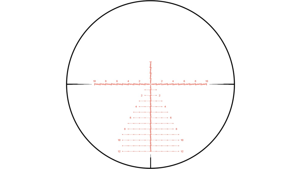 Riton Optics The 5 Conquer 4-28x56mm Rifle Scope, 1.34 inch Tube, MRAD, First Focal Plane, Black, 5C428LFI