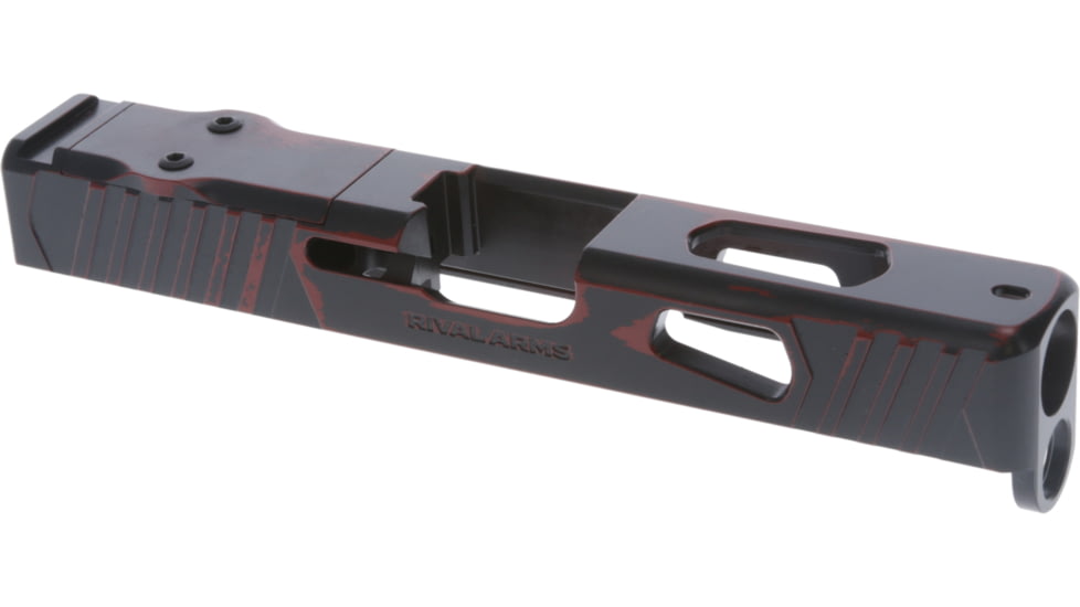 Rival Arms Faction Series Glock 19 Gen4 Optics Ready Slide, DOC, Ready Red, RA-RA12G206A