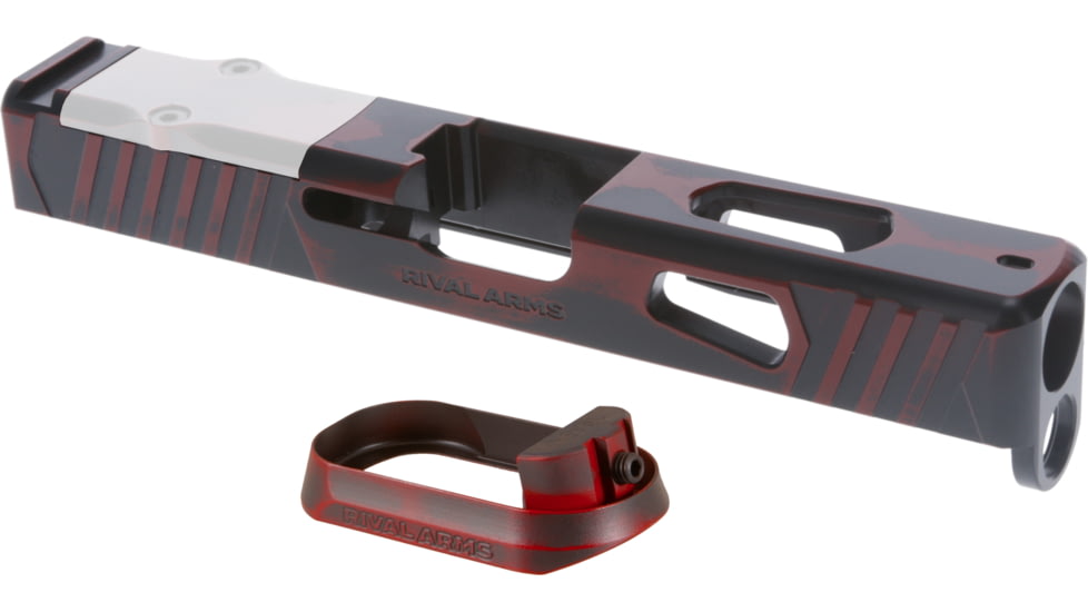 Rival Arms Faction Series Glock 19 Gen4 Optics Ready Slide, RMR, Ready Red, RA-RA12G204A