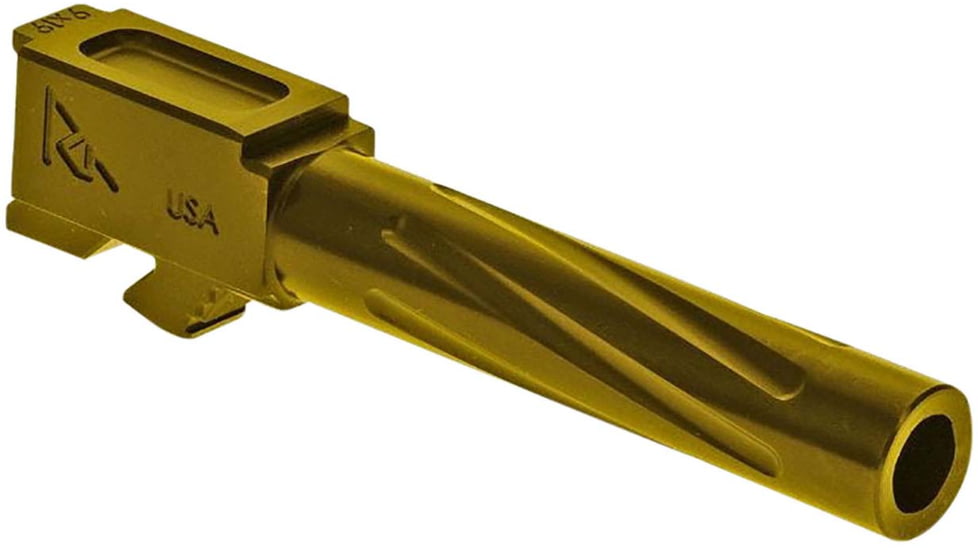 Rival Arms Glock 19 Gen 5 Precision Drop-in Barrel, Gold, RA-RA20G203E