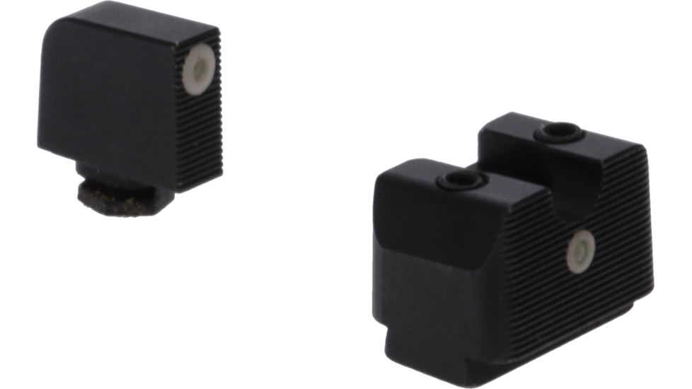 Rival Arms Inline Tritium Night Sights MOS Height, White Front Sight Color, Black, RA-RA4B231G