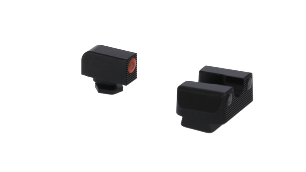 Rival Arms Tritium Night Sgt Set Glock 17/19 W/orange Ring, RA-RA1A231G