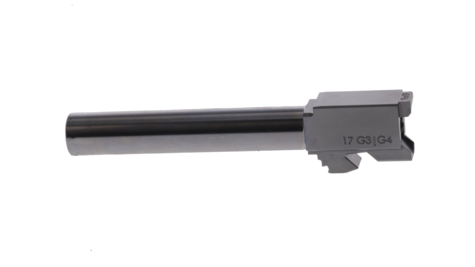 Rival Arms V2 Pistol Barrel, Glock 17, 9mm Luger, 4.47in, 1-10 Twist, 1/2-28 Thread, Silver, RA-RA22G101D