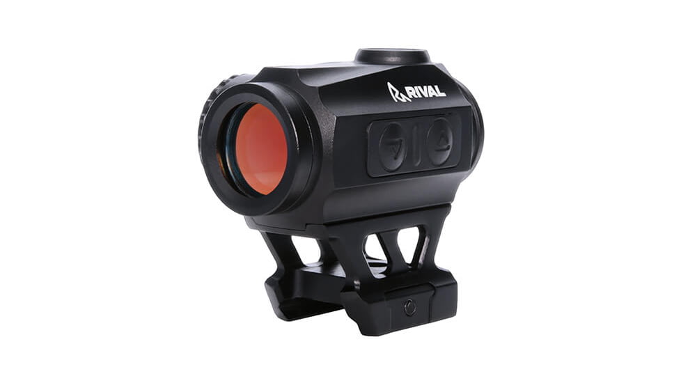 Rival Arms X2 Reflex Red Dot Sight, 2 MOA Red Dot Reticle, 22mm, Black, RA-RA8122BN