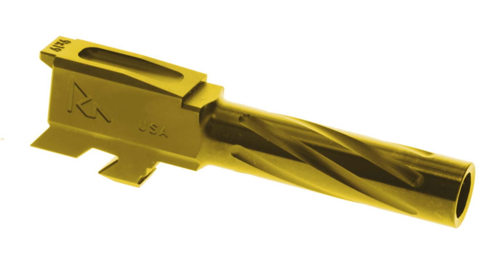 Rival Arms Carry Barrel, SIG Sauer P320, 9mm Luger, 3.9in, 1-10 Twist, 1/2-28 Thread, Gold, RA-RA20P301E