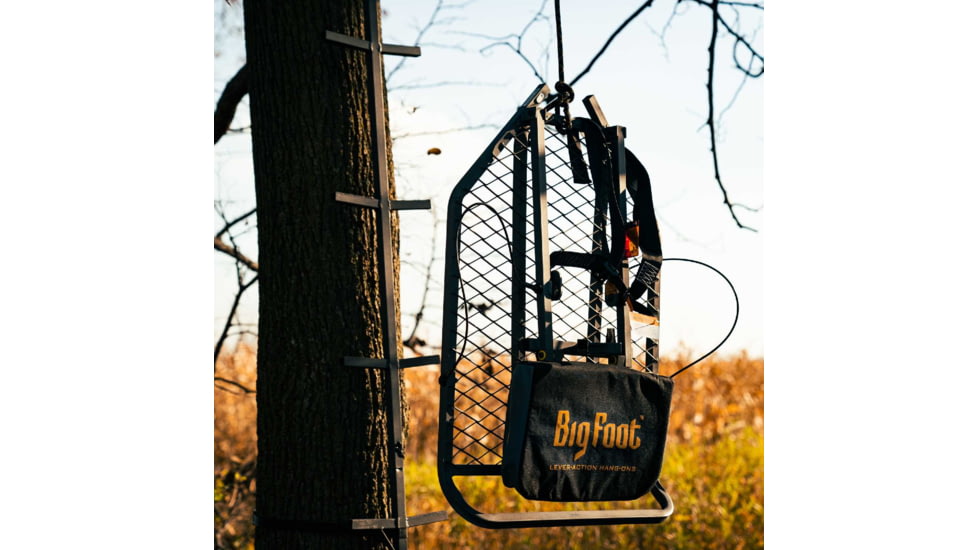 Rivers Edge Treestands Big Foot XL Classic Hang-on Stand, Black RE554