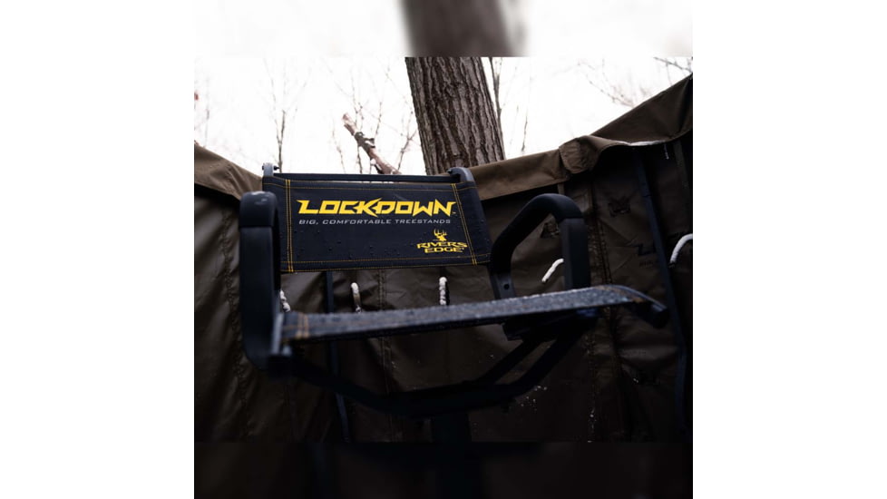 Rivers Edge Treestands Ladder 360 Lockdown, Black, 21 Foot, LD204