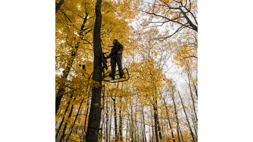 Rivers Edge Treestands Lounger - Treestand, Black, 1-Man, RE521
