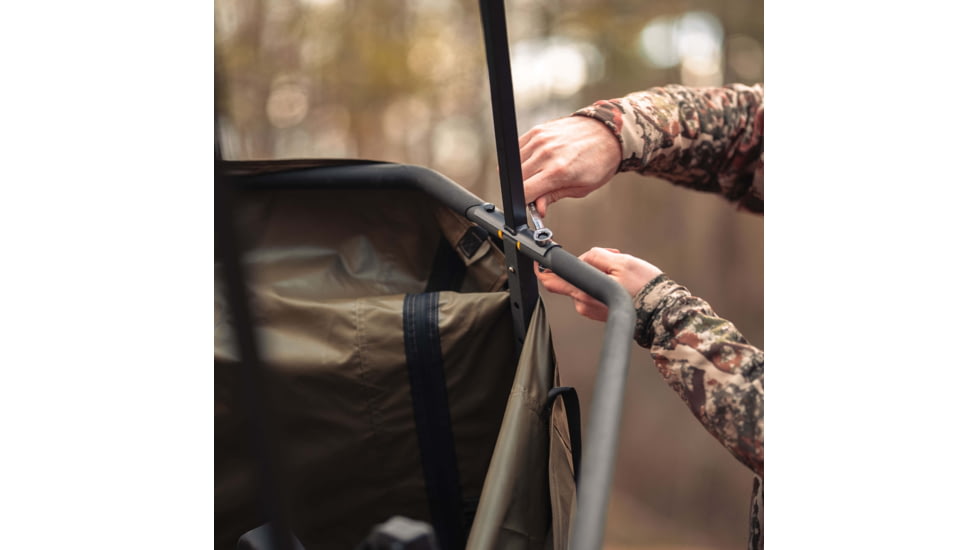 Rivers Edge Treestands Roof Lockdown 360 Kit, Olive Tan, LD703