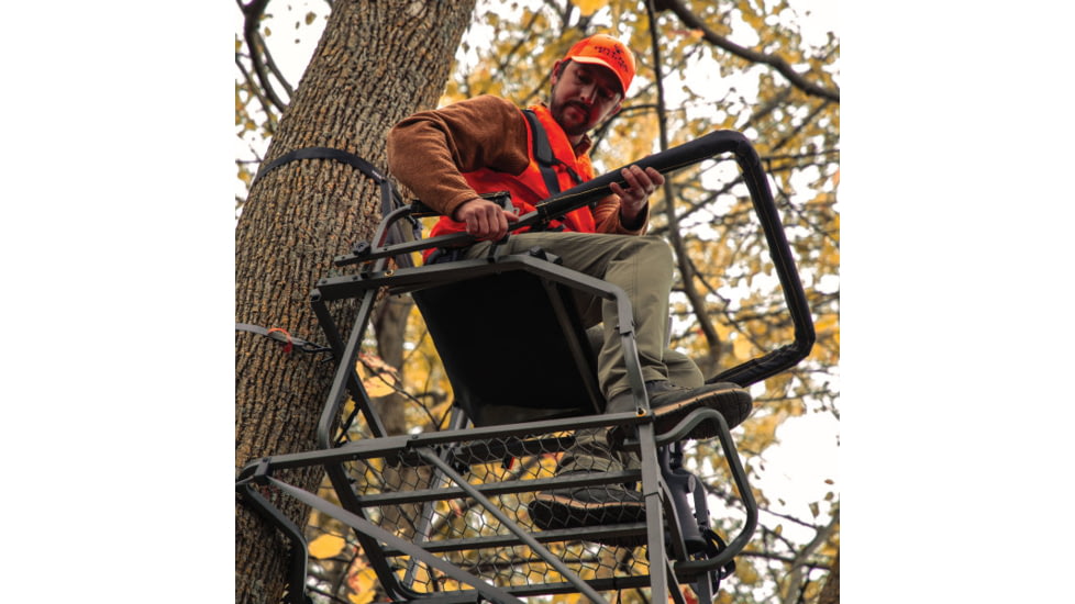Rivers Edge Treestands Uppercut - LS Treestand, Black, 22ft 3in, RE671
