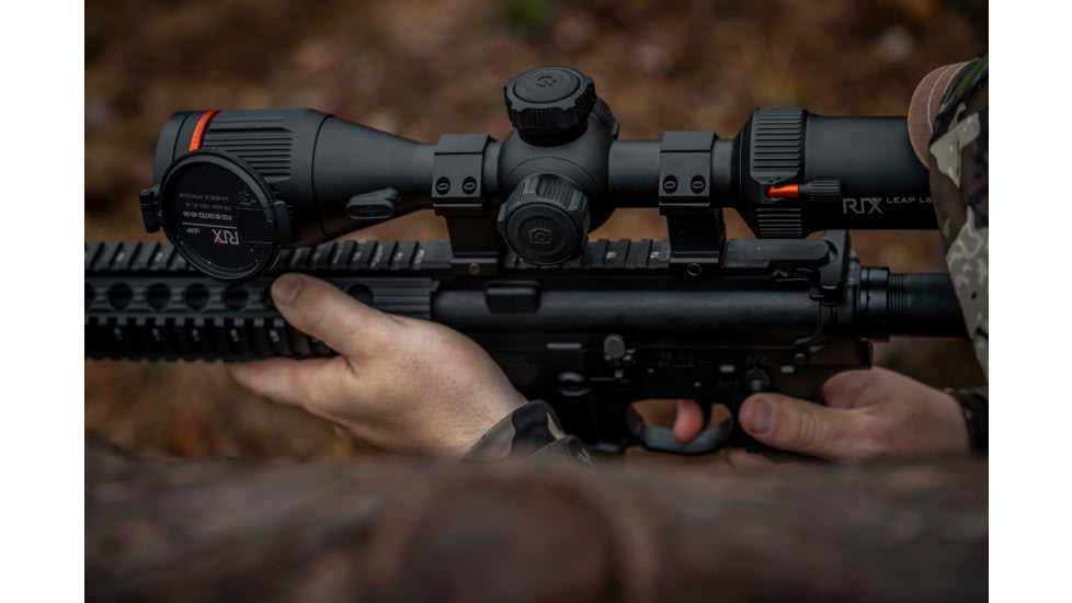 RIX 2.8x7.6x50mm Leap L6 Thermal Imaging Rifle Scope, 30mm Tube, Black, Medium, LEAP L6