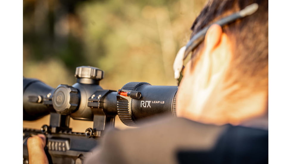RIX 3.2-9.6x35mm Leap L3 Thermal Imaging Rifle Scope, 30mm Tube, Black, Medium, LEAP L3