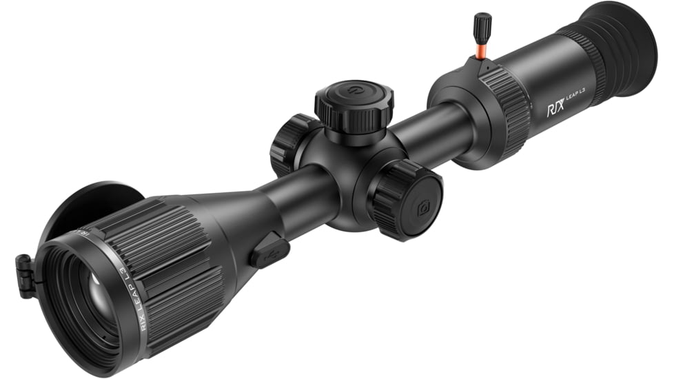 RIX 3.2-9.6x35mm Leap L3 Thermal Imaging Rifle Scope, 30mm Tube, Black, Medium, LEAP L3