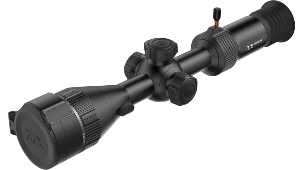 RIX Leap L3R 3.2-9.6x35mm 30mm Tube Thermal Imaging Rifle Scope, 50 Hz, 384x288, Black, RIX LEAP L3R