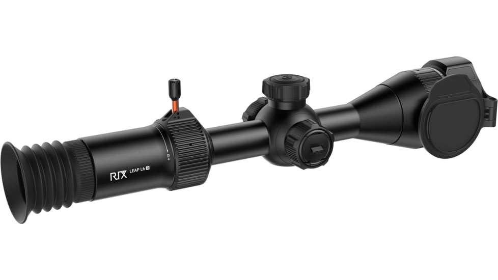RIX Leap L6R 2.8-8.4x50mm 30mm Tube Thermal Imaging Rifle Scope, 50 Hz, 640x480, Black, RIX LEAP L6R