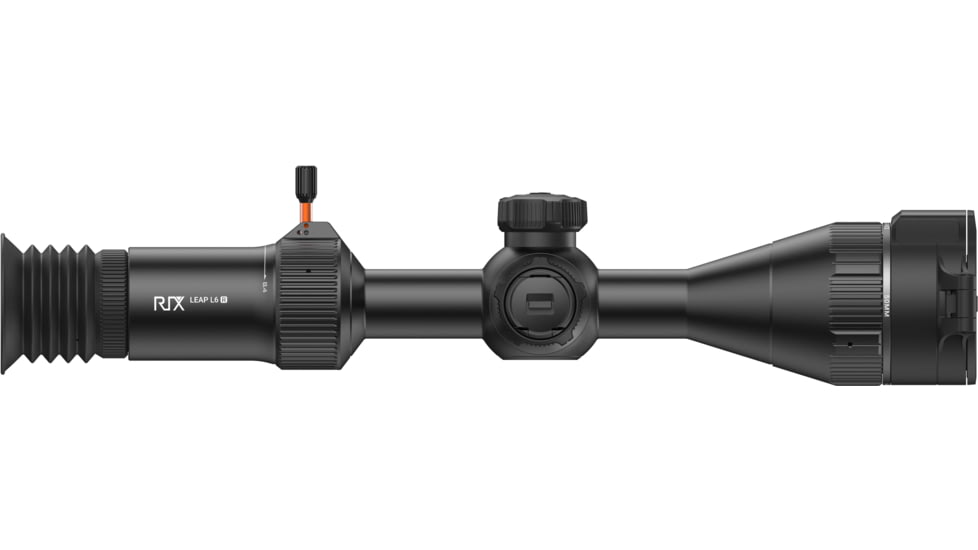 RIX Leap L6R 2.8-8.4x50mm 30mm Tube Thermal Imaging Rifle Scope, 50 Hz, 640x480, Black, RIX LEAP L6R