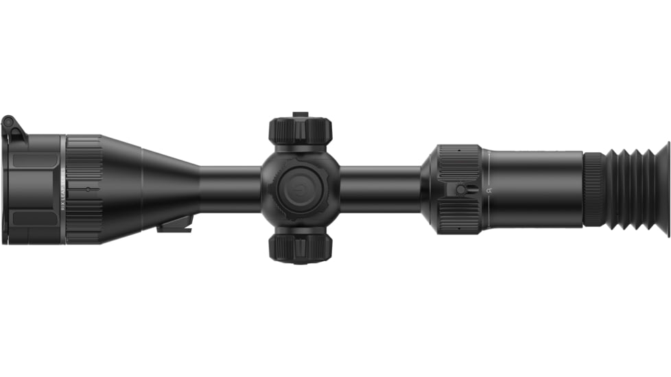 RIX Leap L6R 2.8-8.4x50mm 30mm Tube Thermal Imaging Rifle Scope, 50 Hz, 640x480, Black, RIX LEAP L6R