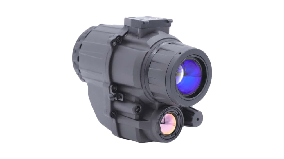 RIX RENV-M 1x25mm Enhanced Night Vision Monocular, with white tubes 1400 FOM, Black, Small, RENVMW14