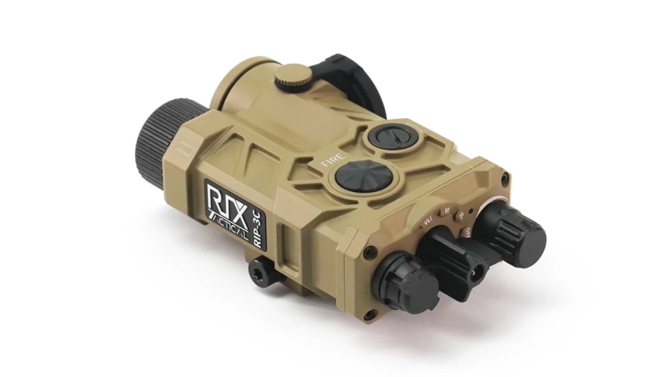 RIX RIP-3C Green Visible IR Laser Sight, Tan, RIP3CTG