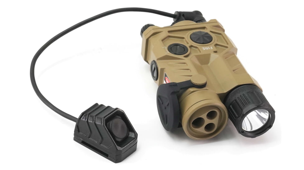 RIX RIP-3C Green Visible IR Laser Sight, Tan, RIP3CTG