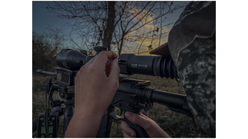 RIX Leap L12R 2-6x60mm Thermal Rifle Scope w/LRF
