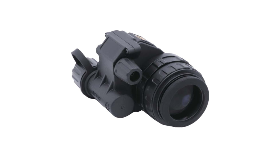 RIX RNV-14 1x25mm Night Vision Monocula rwith White Tubes 1800 FOM, Black, Small, RNV14W18