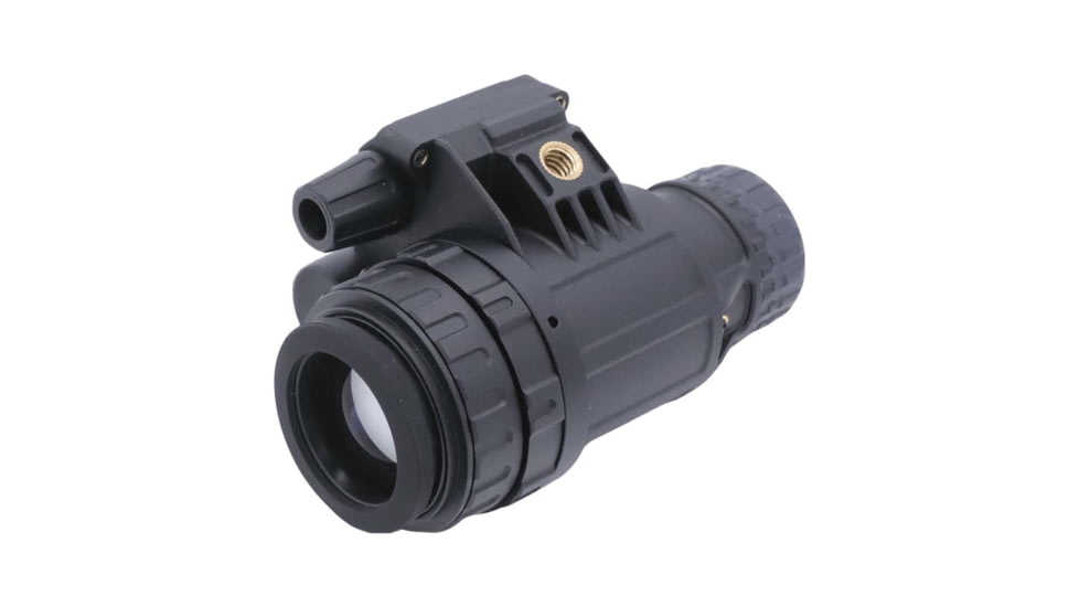 RIX RNV-14 1x25mm Night Vision Monocula rwith White Tubes 1800 FOM, Black, Small, RNV14W18