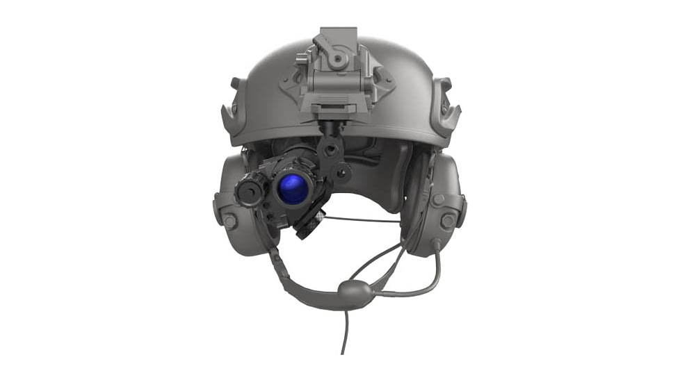 RIX RNV-14 1x25mm Night Vision Monocula rwith White Tubes 1800 FOM, Black, Small, RNV14W18