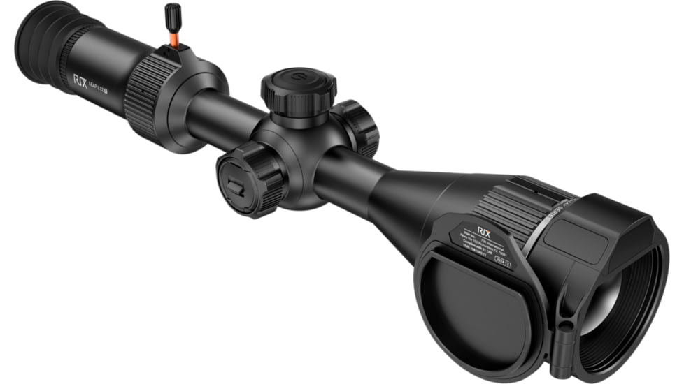 RIX Thermal Imaging Scope, 60mm Objective, 1-8X Magnification, 30mm Main Tube, Black