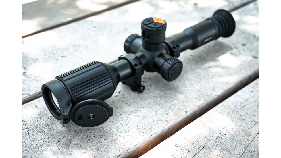 RIX Tourer T50 Digital Night Vision Rifle Scope, 3.5-28x50mm, 4K UHD Sensor, F1.2 Lens, Black, RIX Tourer T50