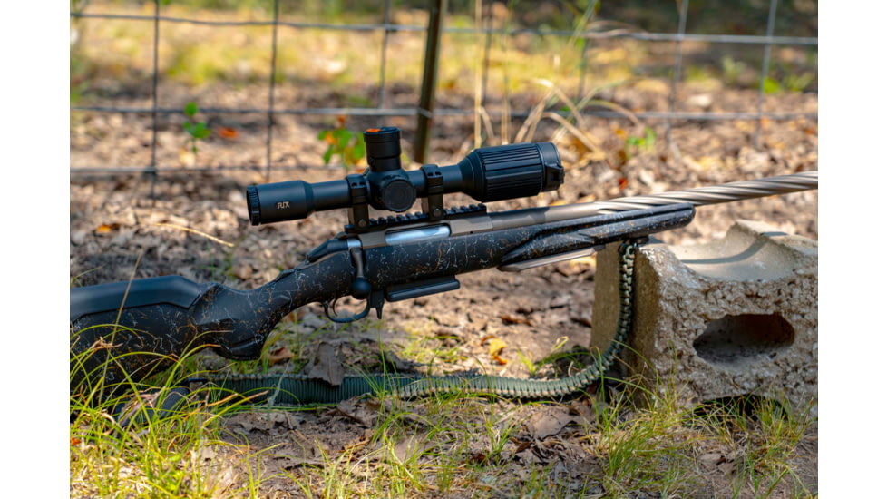RIX Tourer T50 Digital Night Vision Rifle Scope, 3.5-28x50mm, 4K UHD Sensor, F1.2 Lens, Black, RIX Tourer T50