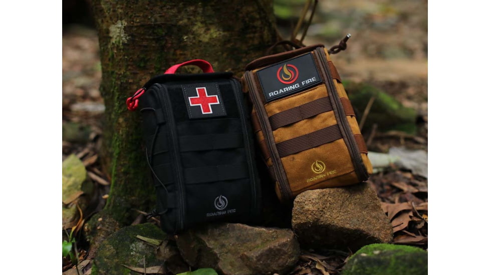 Roaring Fire Dispatch IFAK Pouch, Black, One Size, RF-Dispatch-BK