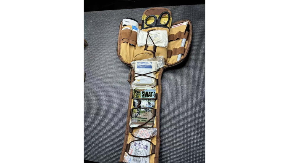 Roaring Fire Dispatch IFAK Pouch, Flat Dark Earth, One Size, RF-Dispatch-Brown