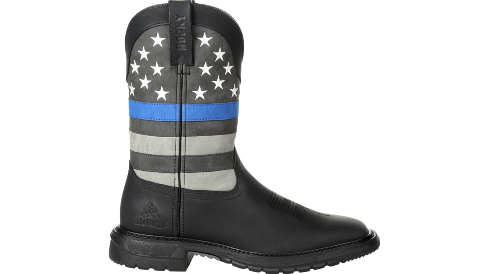 Rocky Boots Blue Line Western Boot, RKD0072BB10W
