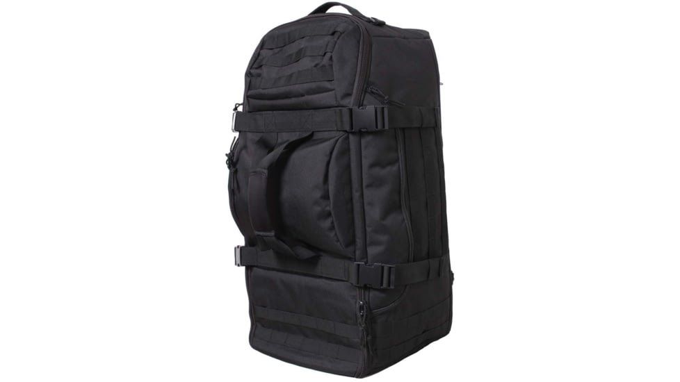 Rothco 3-In-1 Convertible Mission Bag, Black, 23500-Black