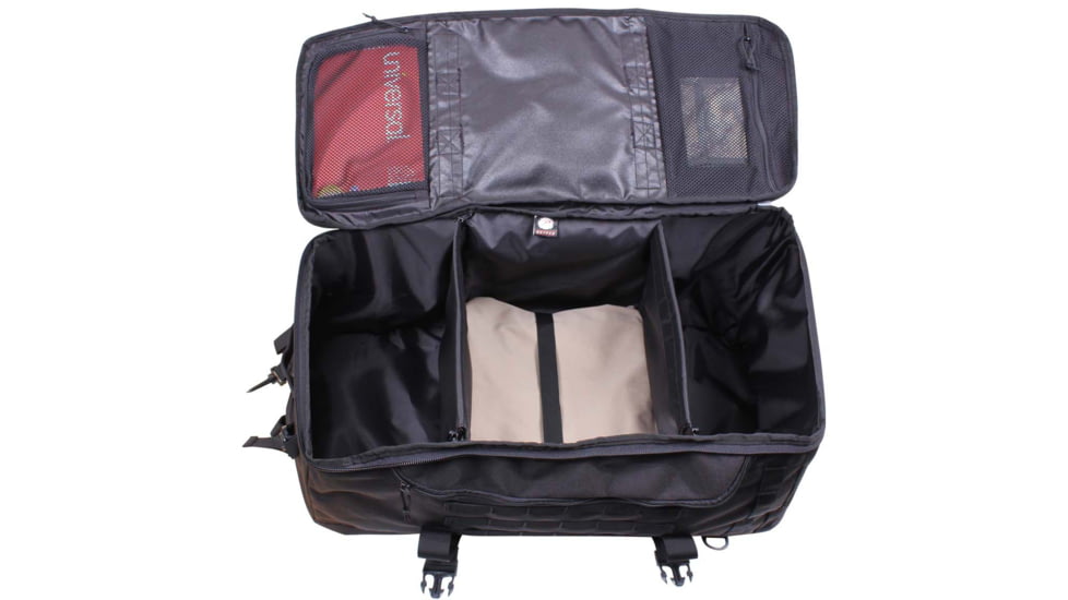 Rothco 3-In-1 Convertible Mission Bag, Black, 23500-Black
