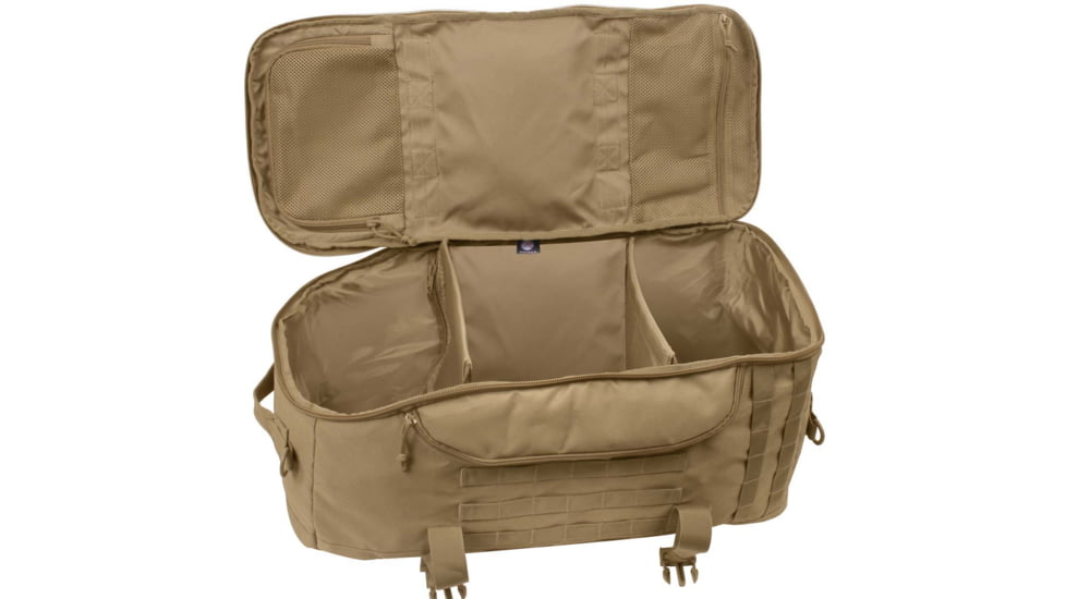 Rothco 3-In-1 Convertible Mission Bag, Coyote Brown, 23501-CoyoteBrown