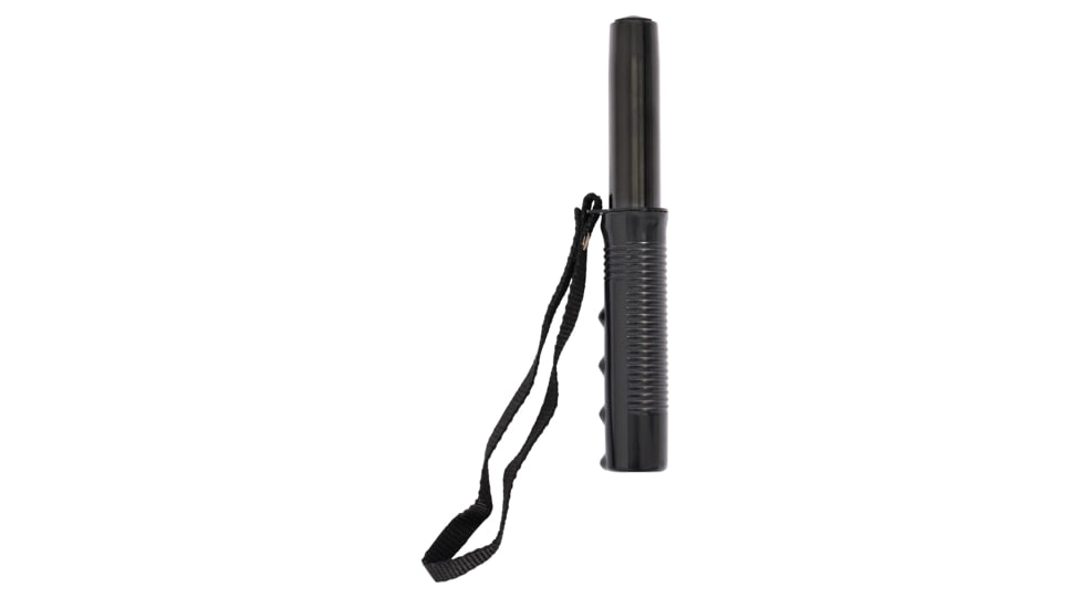 Rothco 3-Section Spring Baton, Rubber, Black, 11074-Rubber