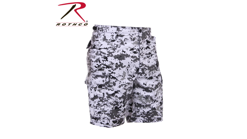 Rothco Camo BDU Shorts, Tiger Stripe Camo, Small, 7085-TigerStripeCamo-S